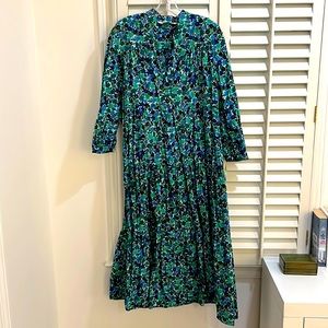 Zara floral midi, size XS